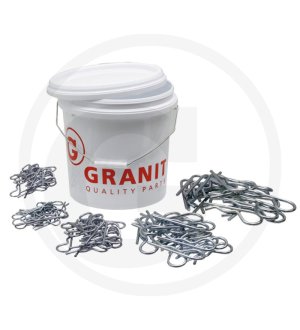 Zestaw zawleczek sprężystych