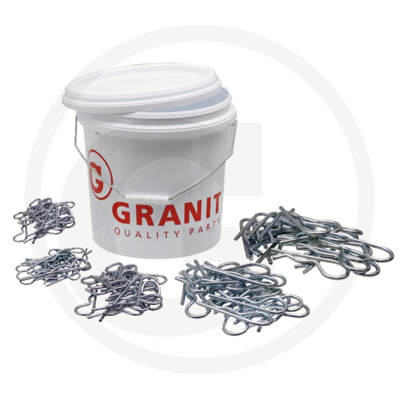 Zestaw zawleczek sprężystych