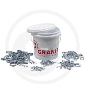 Zestaw zawleczek sprężystych