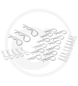 Zestaw zawleczek sprężystych