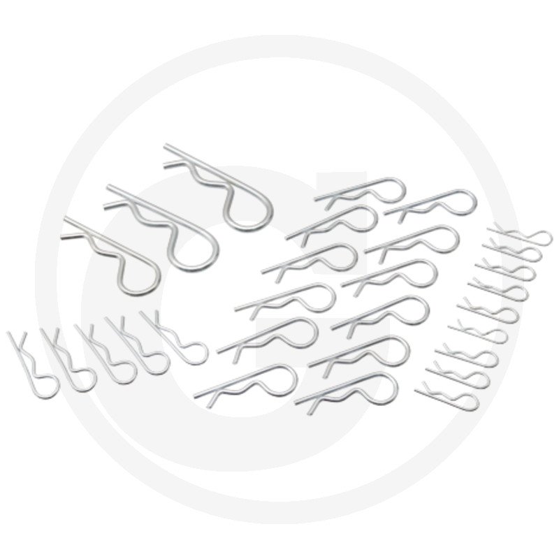 Zestaw zawleczek sprężystych