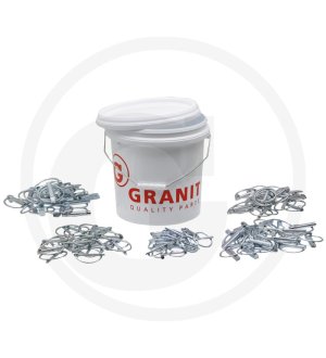 Zestaw zawleczek zatrzaskowych