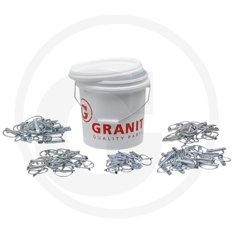 Zestaw zawleczek zatrzaskowych