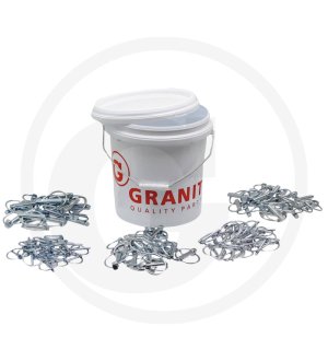 Zestaw zawleczek zatrzaskowych