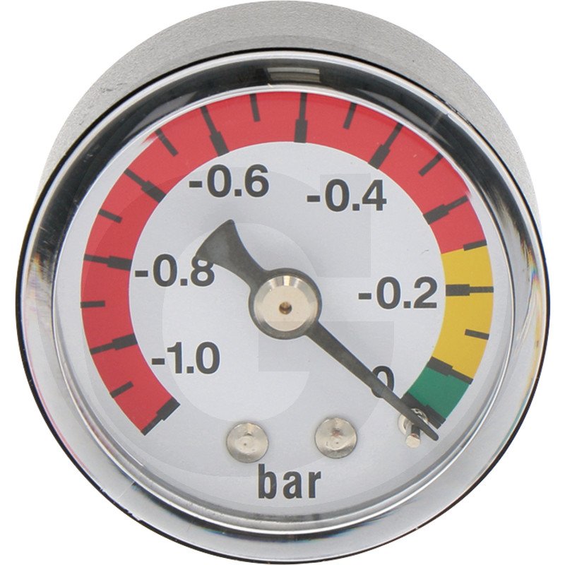 Manometr próżniowy -1 - 0 bar z przyłączem do tyłu