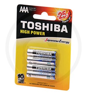 Bateria Alkaline Blue Line LR03 BP-4