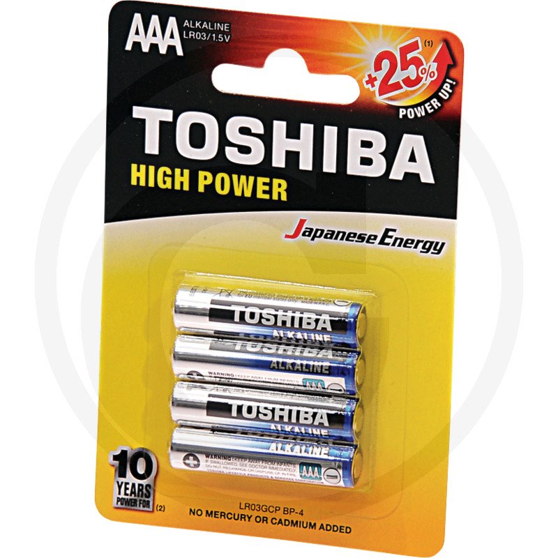 Bateria Alkaline Blue Line LR03 BP-4