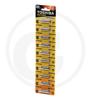 Bateria Alkaline HIGH POWER LR03 GCP BP10