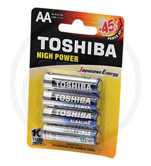 Bateria Alkaline HIGH POWER LR06 GCP BP4