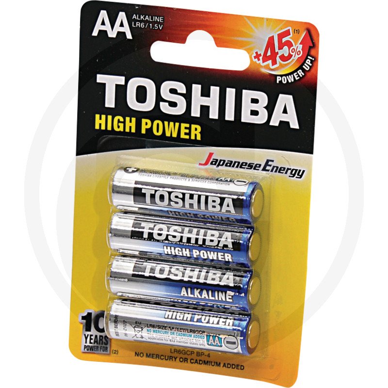 Bateria Alkaline HIGH POWER LR06 GCP BP4