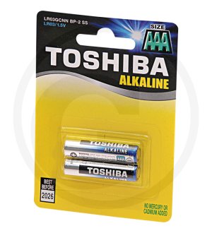 Bateria Alkaline Blue Line LR03 BP-2
