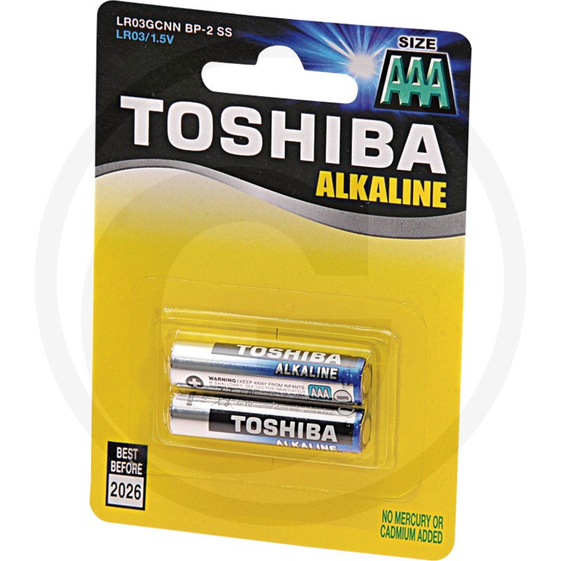 Bateria Alkaline Blue Line LR03 BP-2