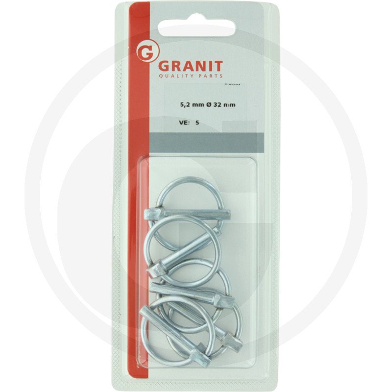 Zestaw zawleczek zatrzaskowych