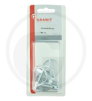 Zestaw zawleczek zatrzaskowych