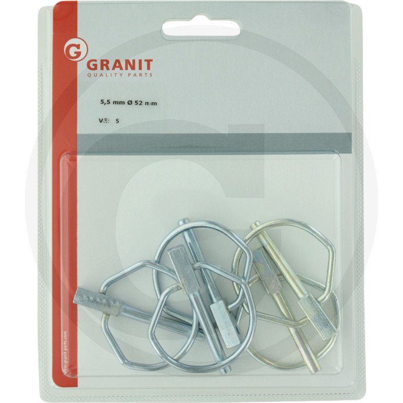 Zestaw zawleczek zatrzaskowych