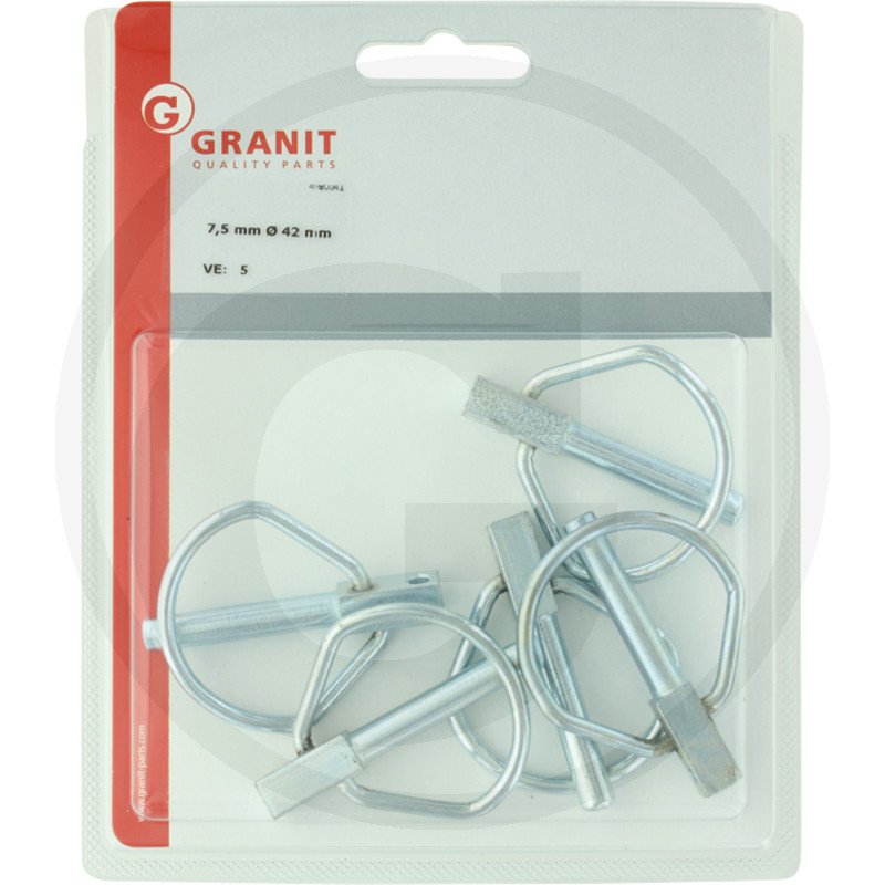 Zestaw zawleczek zatrzaskowych