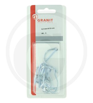 Zawleczka rurowa - zestaw