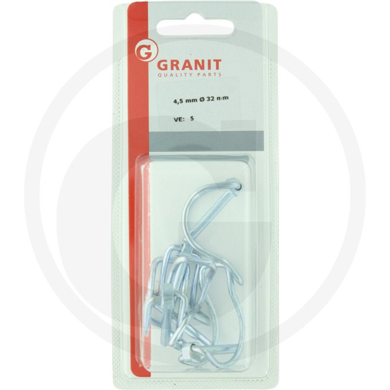 Zawleczka rurowa - zestaw