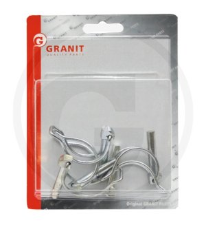 Zawleczka rurowa - zestaw