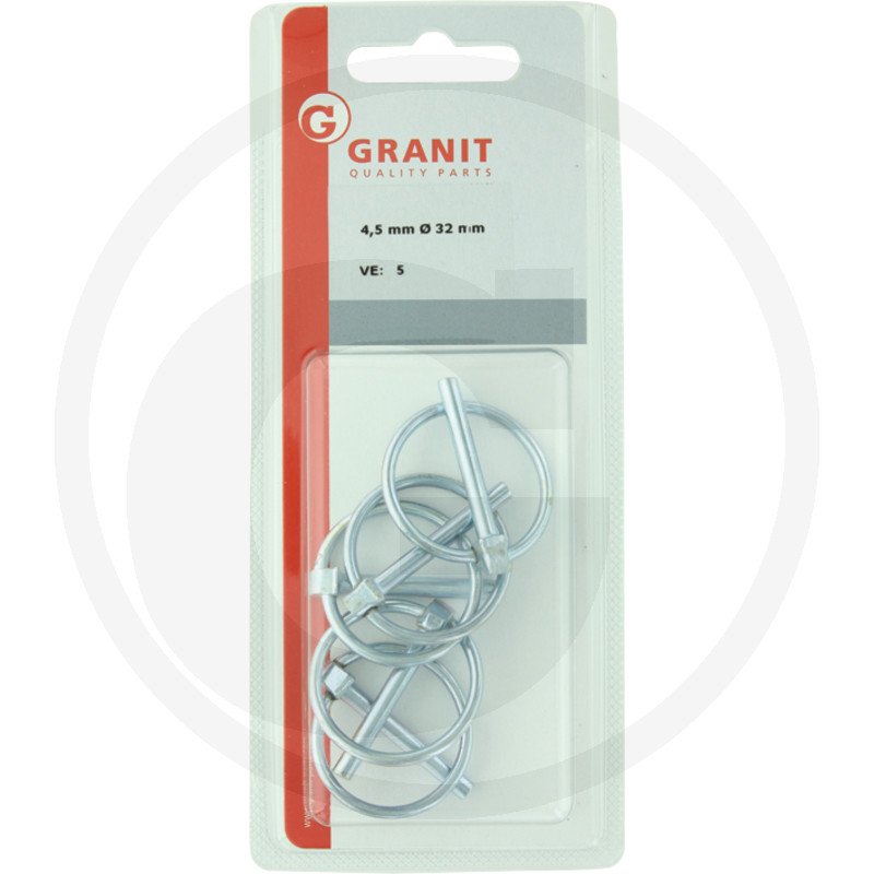 Zestaw zawleczek zatrzaskowych