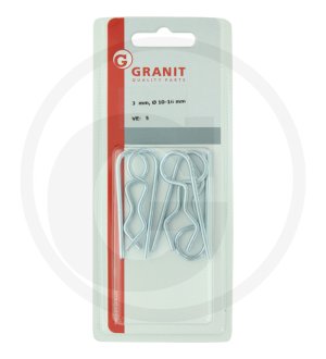 Zestaw zawleczek sprężystych