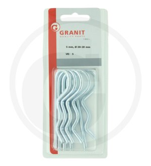 Zestaw zawleczek sprężystych