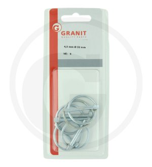 Zestaw zawleczek zatrzaskowych