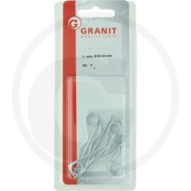 Zestaw zawleczek sprężystych