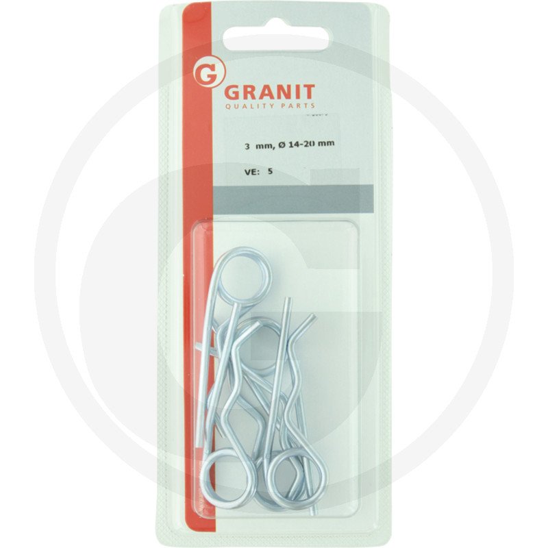 Zestaw zawleczek sprężystych