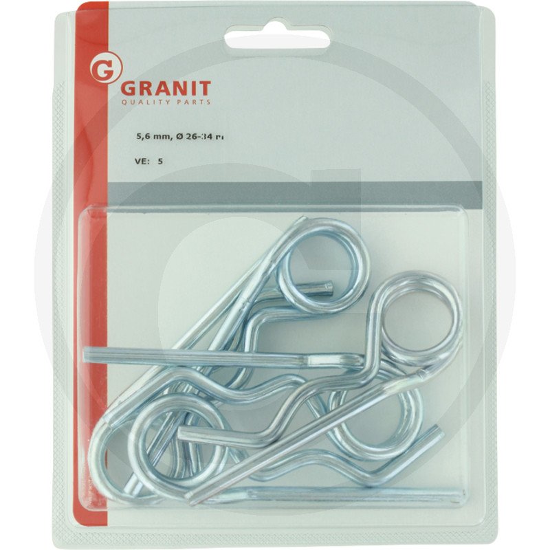 Zestaw zawleczek sprężystych