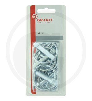 Zestaw zawleczek zatrzaskowych / sprężys