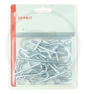 Zestaw zawleczek sprężystych