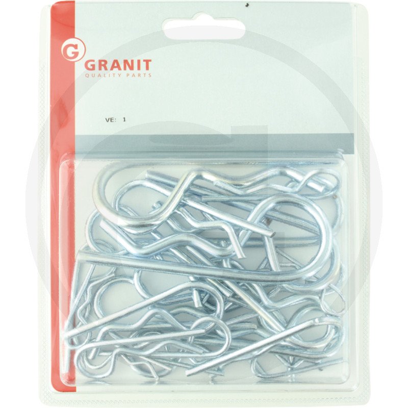 Zestaw zawleczek sprężystych