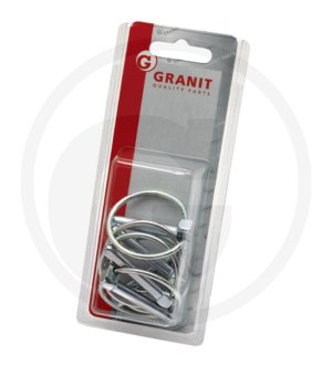 Zestaw zawleczek zatrzaskowych