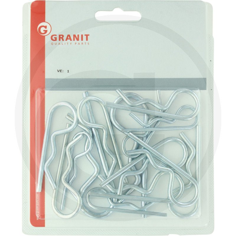 Zestaw zawleczek sprężystych