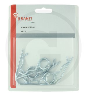 Zestaw zawleczek sprężystych