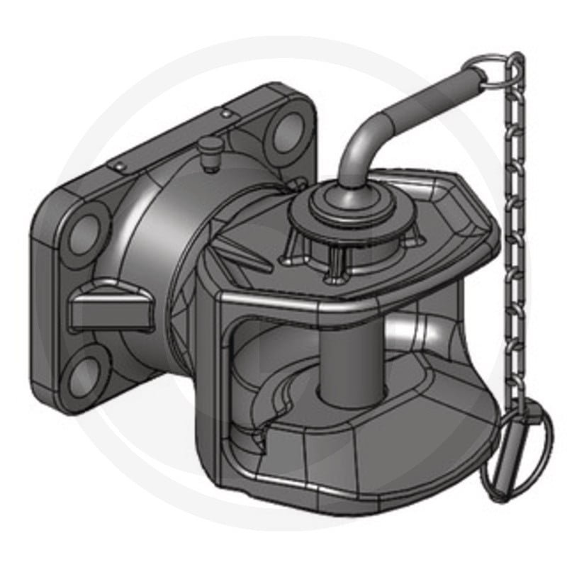 Zaczep automatyczny z kołnierzem Scharmü 05.1415.01-A02