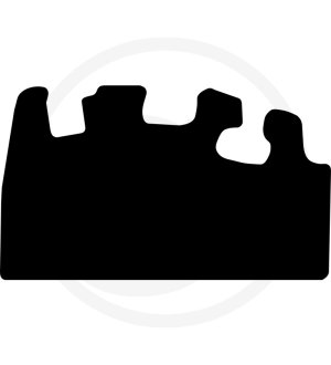 Mata podłogowa, gumowa