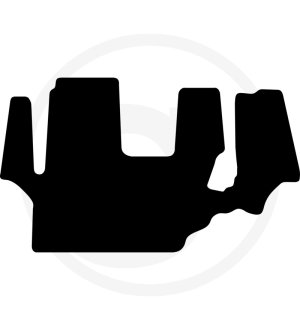 Mata podłogowa, gumowa