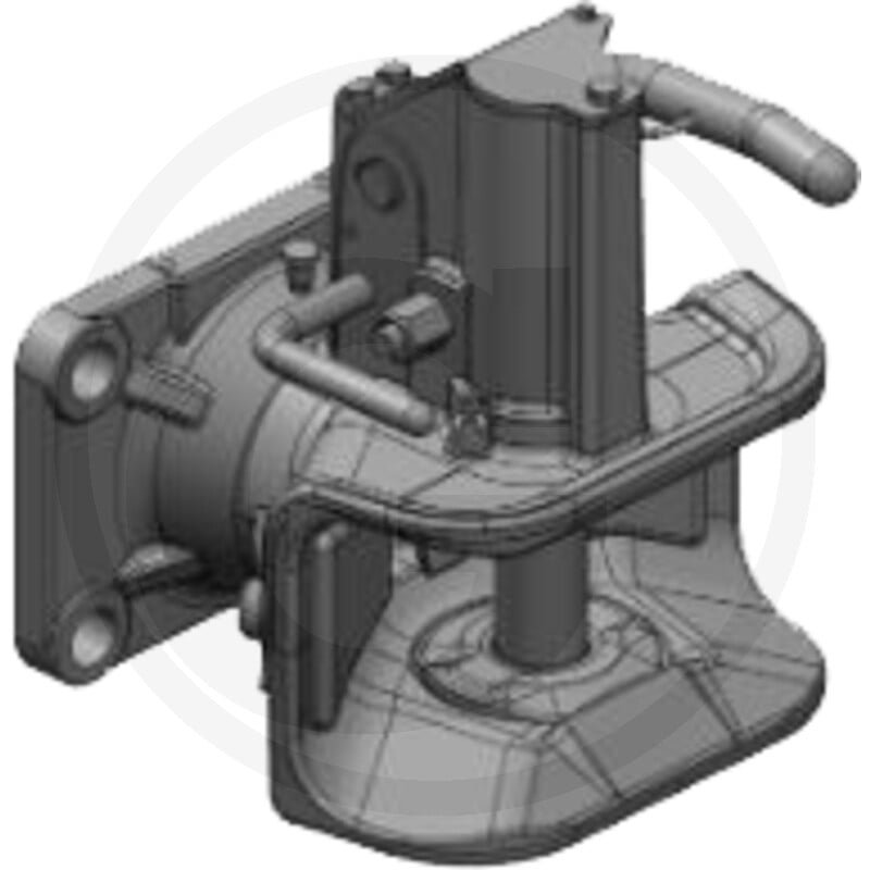 Dyszel kołnierzowy automatyczny 160x100
