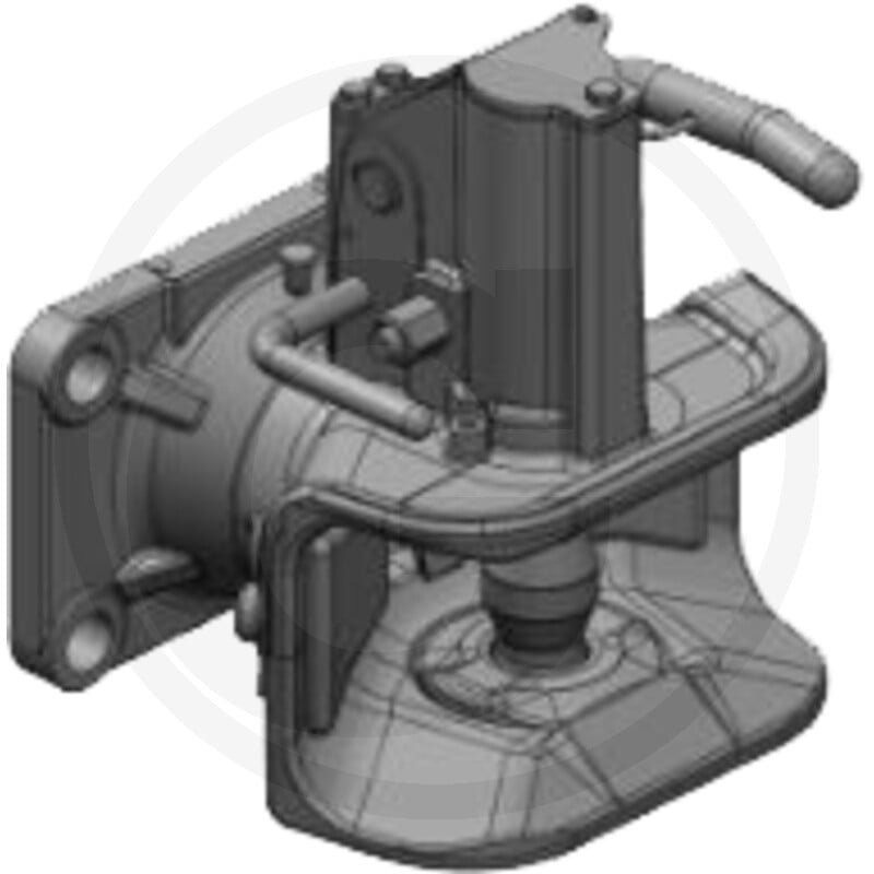 Dyszel kołnierzowy automatyczny 160x100