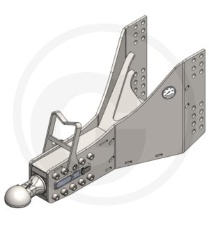 Notentriegelung m. Deichsel Case LB442