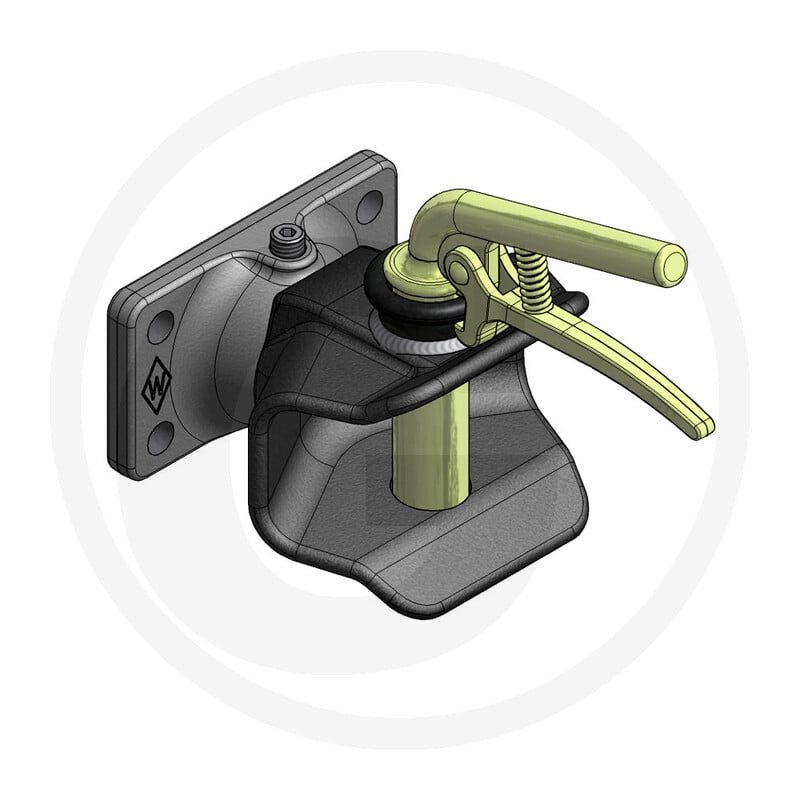 Zaczep automatyczny z kołnierzem 8004477