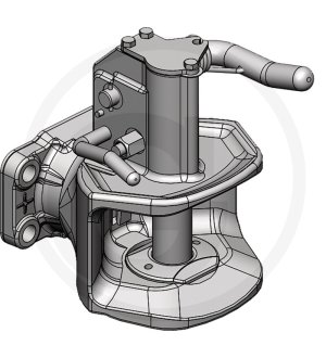 Zaczep automatyczny z kołnierzem 05.1201.02-A02