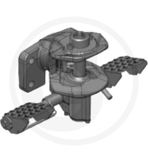 Automatyczny podnośnik widłowy 180° obsł