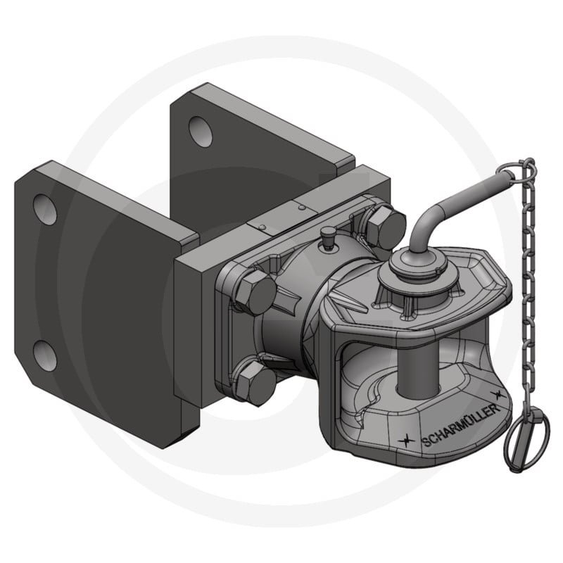 ZUGMAUL Ø31mm autom. INKL.KONSOLE