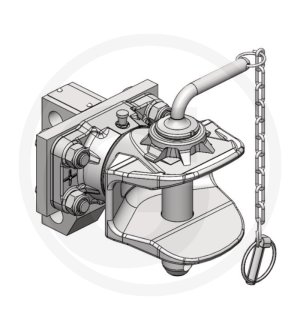 Zugmaul Manuell absteckbar Yanmar YT-2 2
