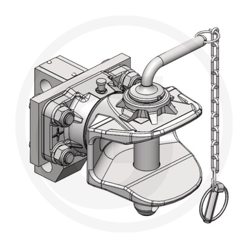 Zugmaul Manuell absteckbar Yanmar YT-2 2