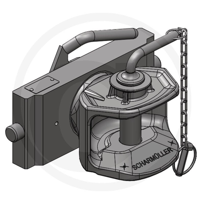 Zaczep ręczny W270 S32 K1 (Ø 31,5 mm) 03.2705.02-A16