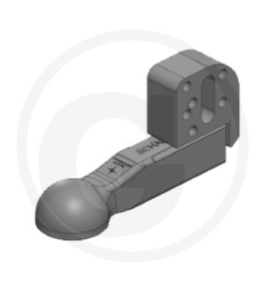 Ucho holownicze z uchwytem Piłka 80 CNH